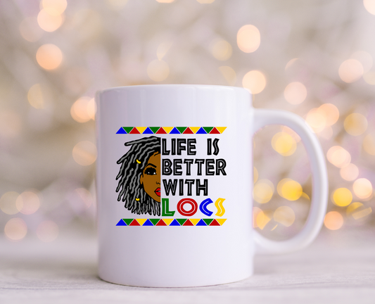 Life is Better with Locs Decals