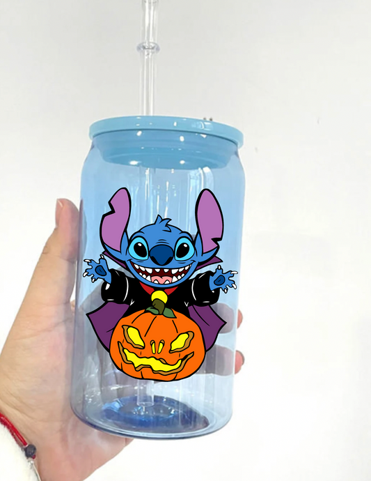 Stitch Halloween UV Decal