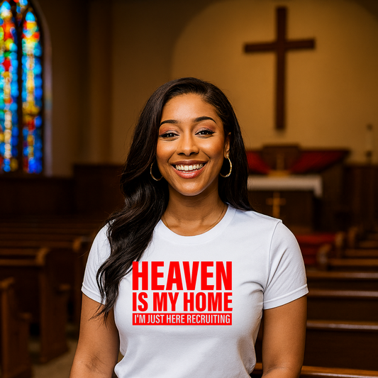 Red Heaven is my Home, I am Here Recruiting Screen Prints