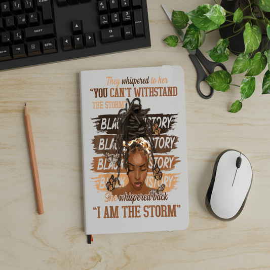 I am the Storm UV Decal FOR Journal