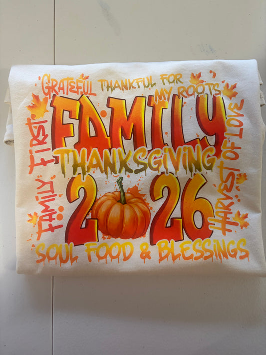 Family Thanksgiving 2026  Tee