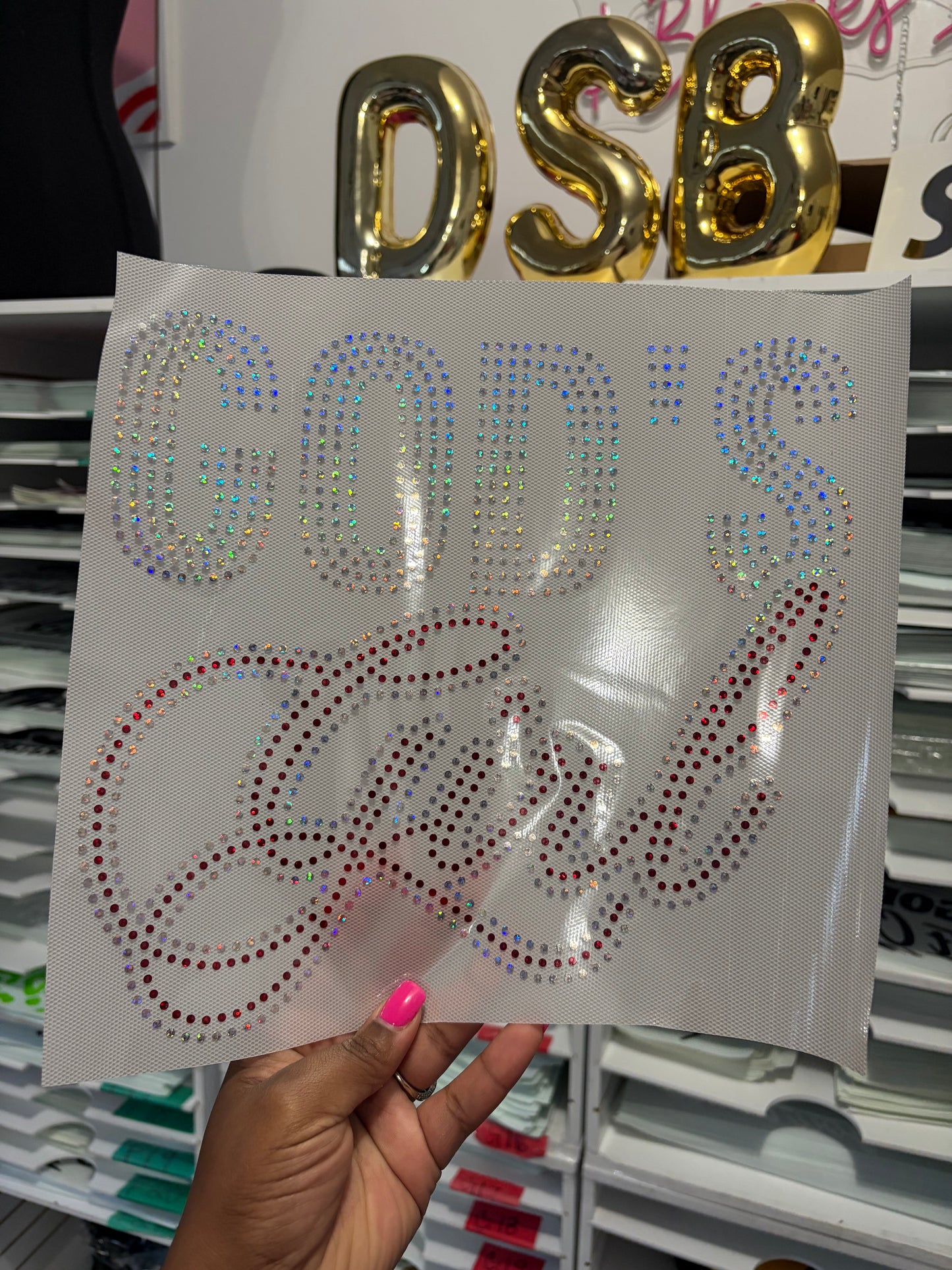God's Girl Spangle Transfer, Heat Transfer