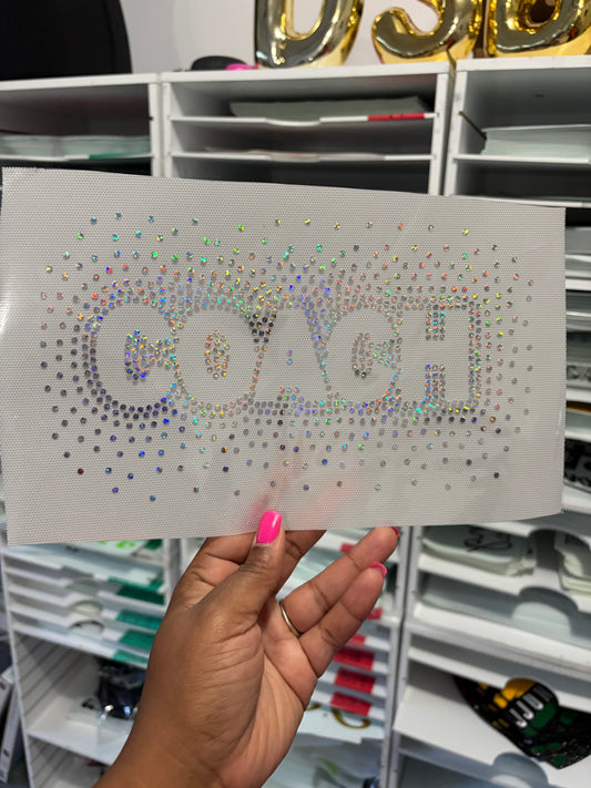 Coach Spangle Transfer, Heat Transfer