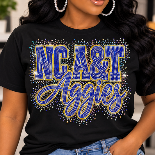 Aggies  Bling Tee