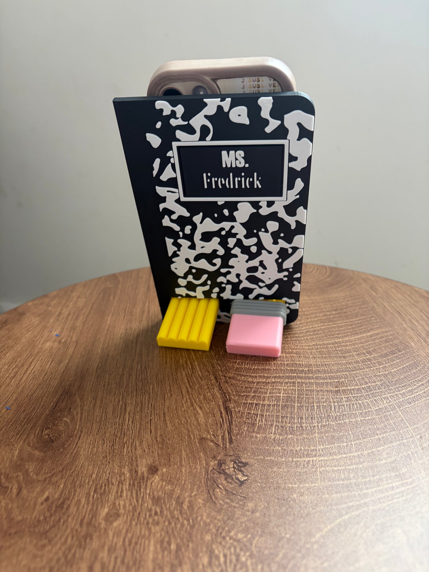 Composition Notebook Phone Stand