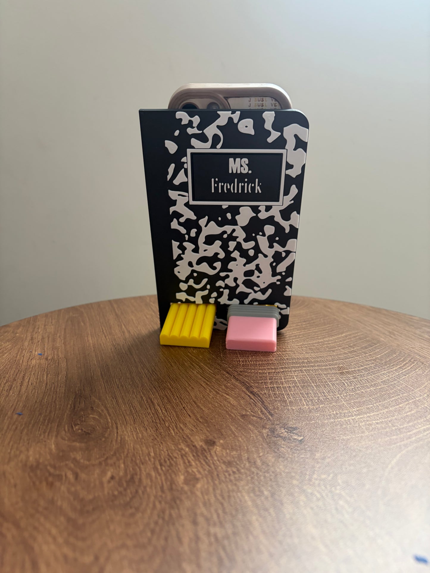 Composition Notebook Phone Stand