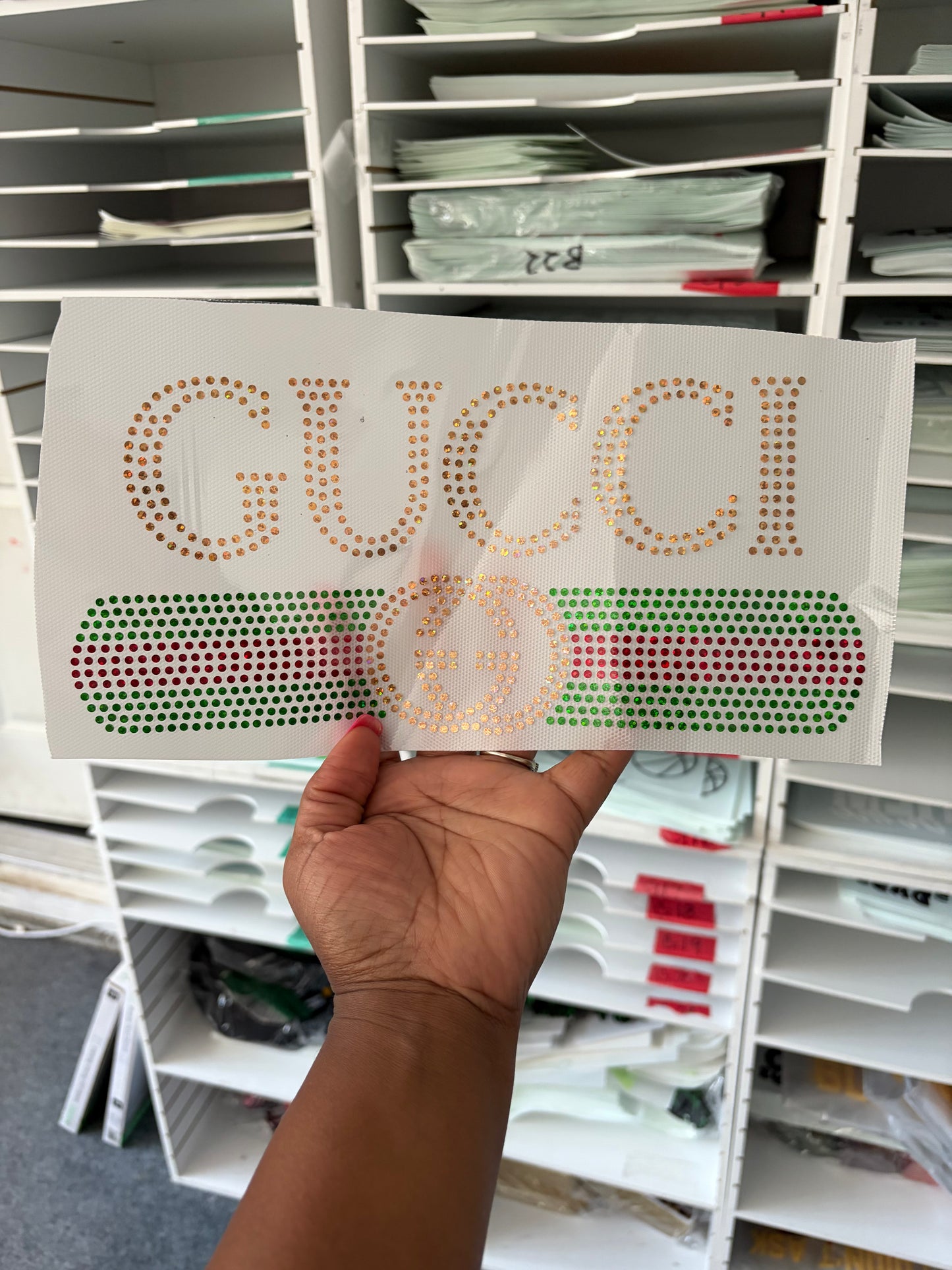 Luxury Spangle Transfer, Heat Transfer
