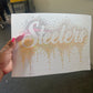 Steelers Spangle Transfer, Heat Transfer