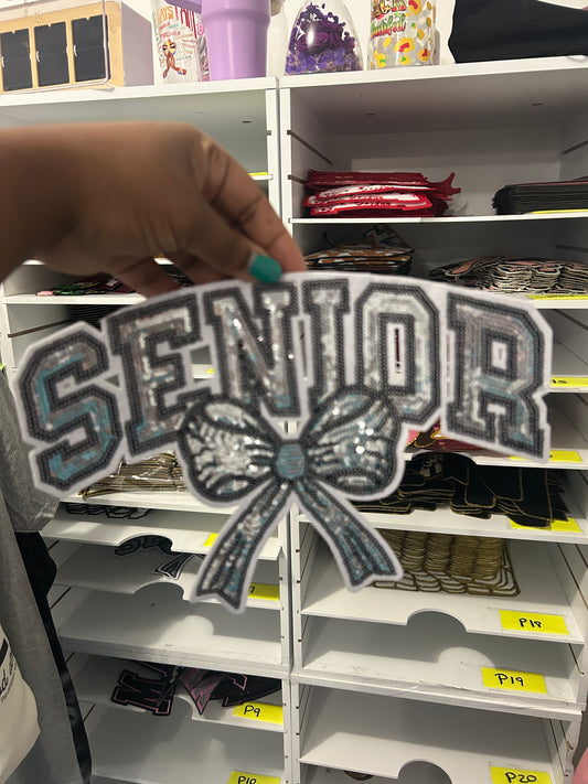 Senior Chenille Patch
