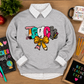 Teach Embriodery  Patch Sweatshirt