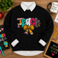 Teach Embriodery  Patch Sweatshirt
