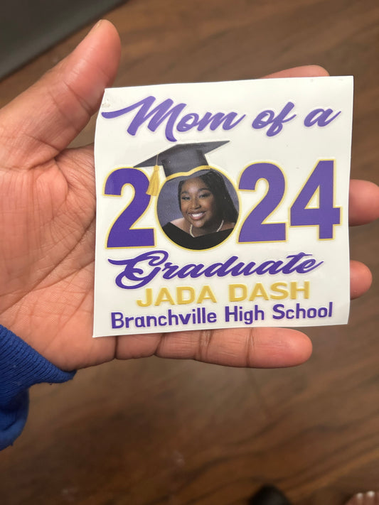 2024 Family, School and Name Decal