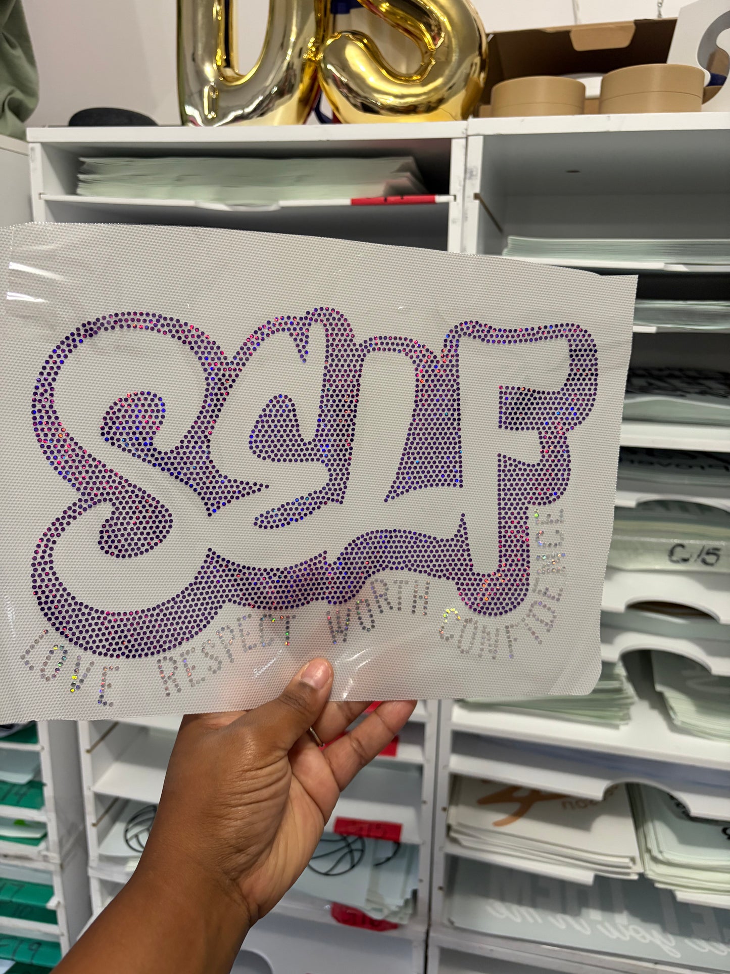 Self Love Spangle Transfers