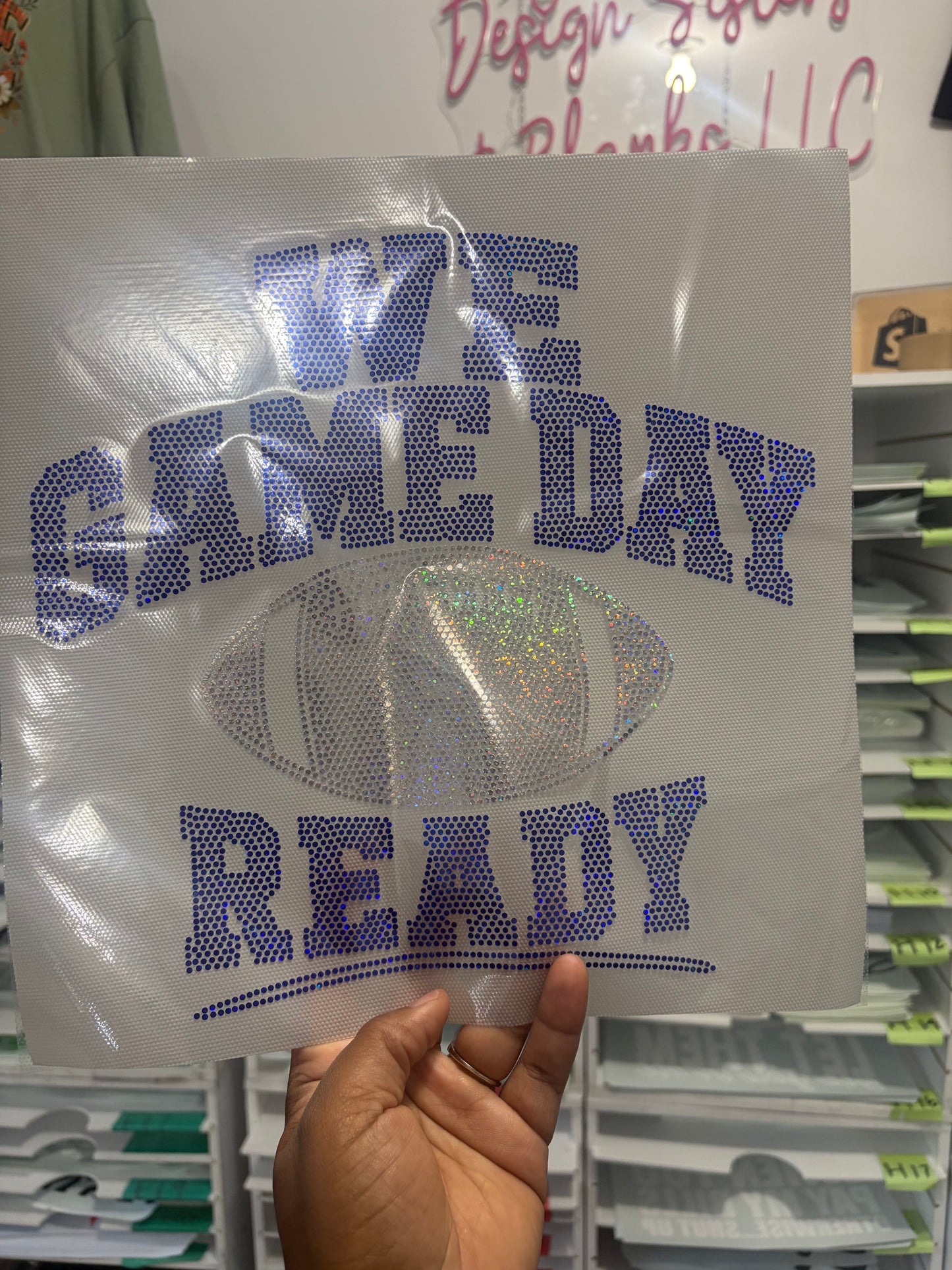 Game Day Ready Spangle Transfer, Heat Transfer