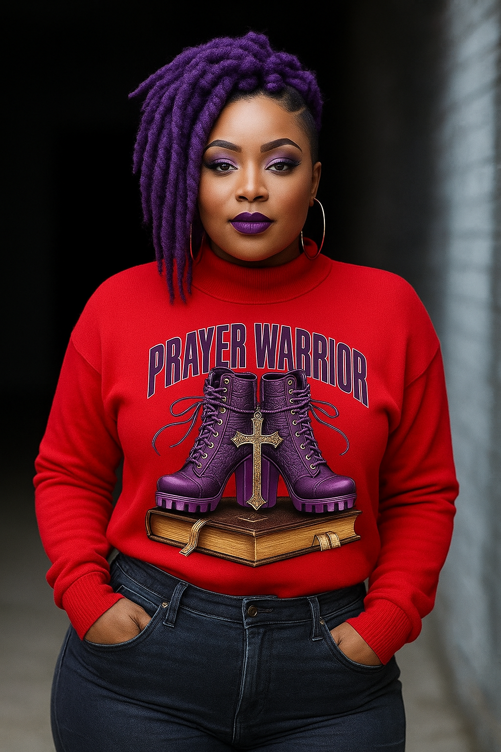 Prayer Warrior Boots  DTF Transfer
