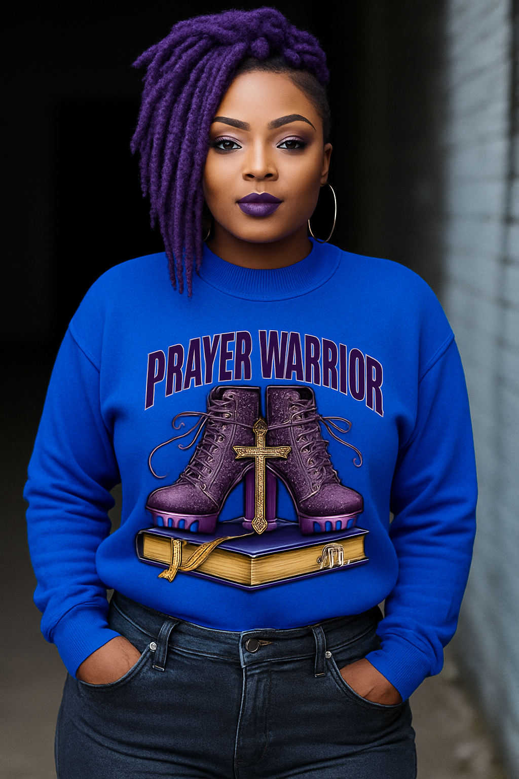 Prayer Warrior Boots  DTF Transfer
