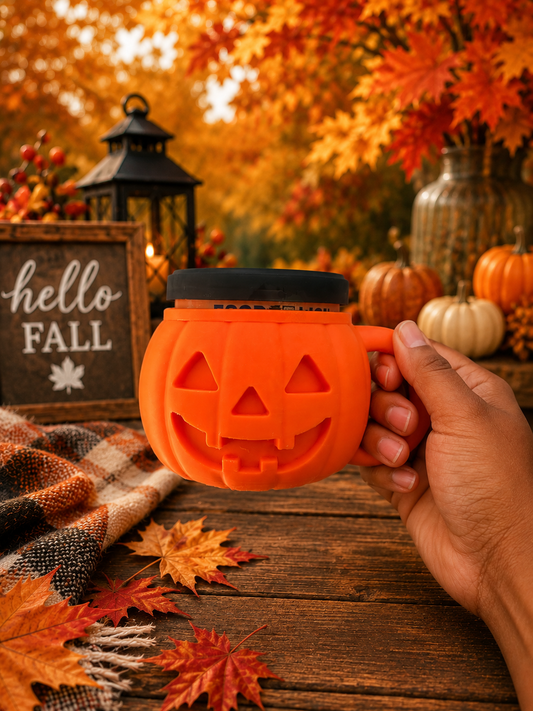 Ice Cream & Spoon Pumpkin Holder