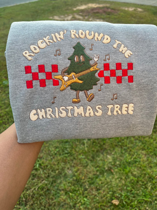 Rockin Around the Christmas Tree  (Stitch) Sweatshirt