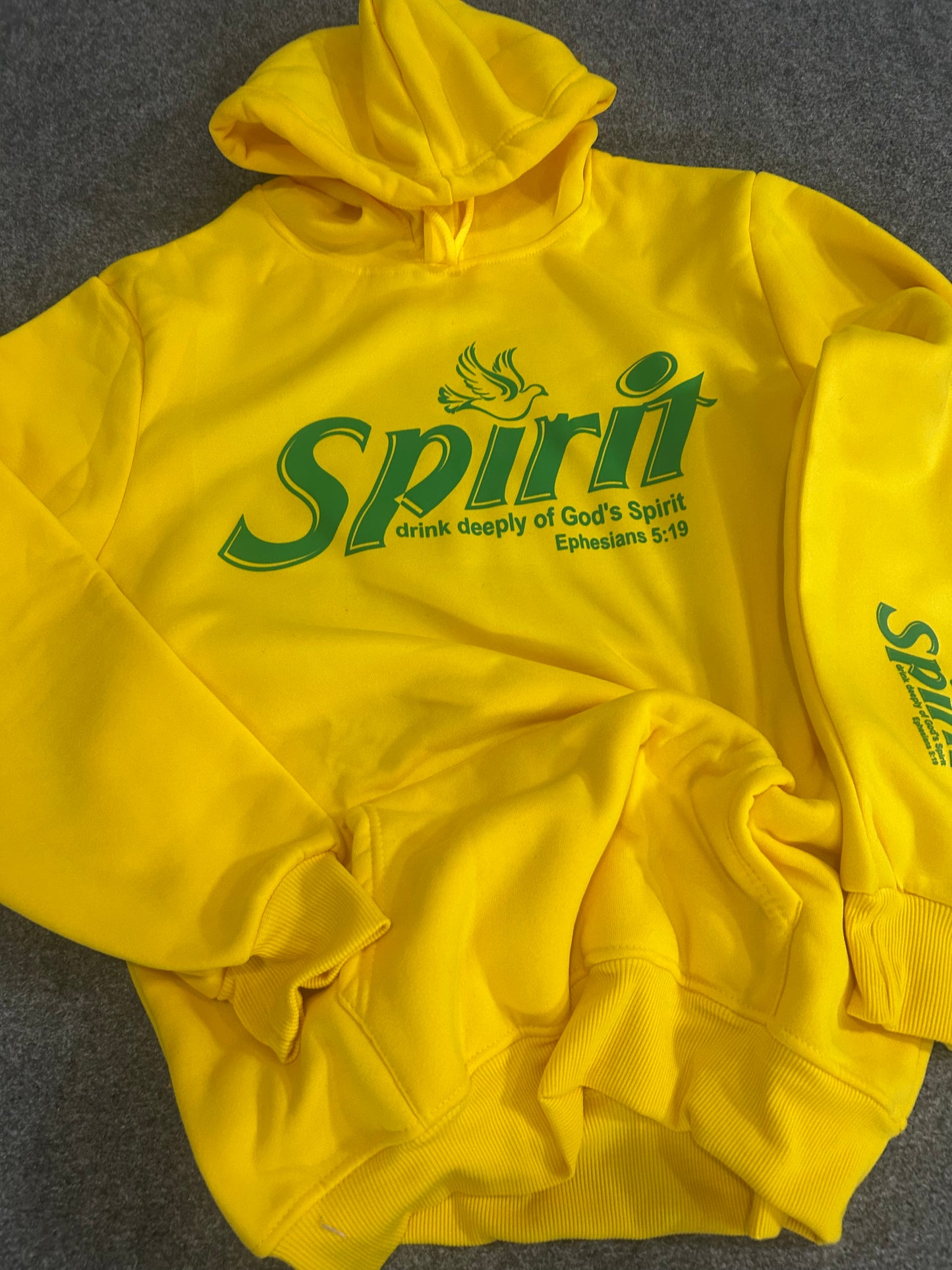Green Spirit Drink Deeply of God Spirit  Screen Prints