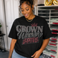 Grown Woman Status  Spangle Transfer, Heat Transfer