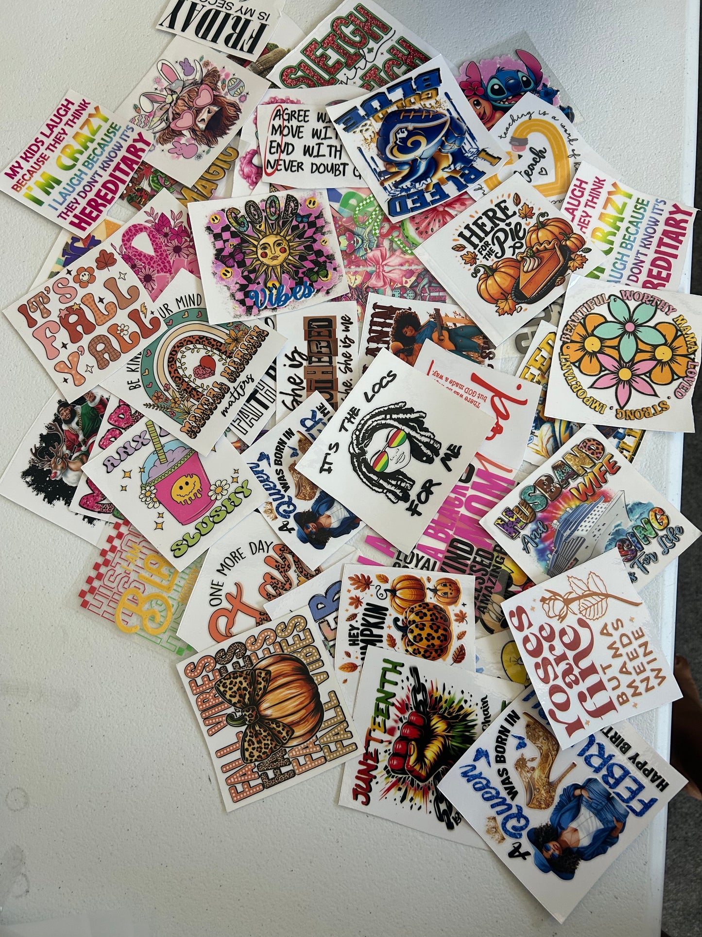 10 UV Decals for just 10 Bundle Limited Time