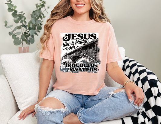 Jesus is like a Bridge over Trouble Waters Shirt