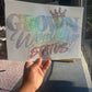 Grown Woman Status  Spangle Transfer, Heat Transfer