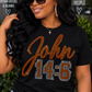 John 14:6  Spangle Transfer, Heat Transfer