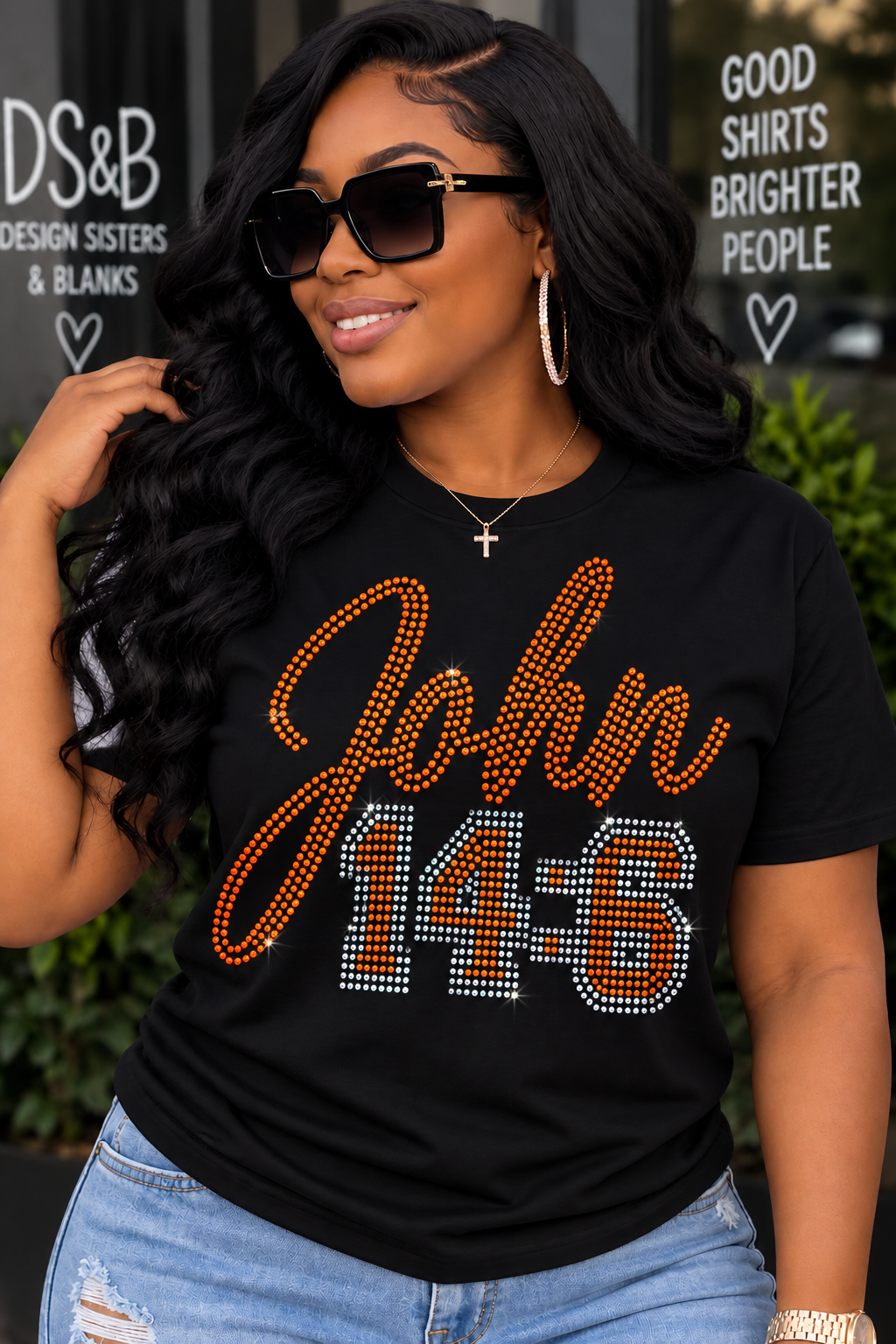 John 14:6  Spangle Transfer, Heat Transfer