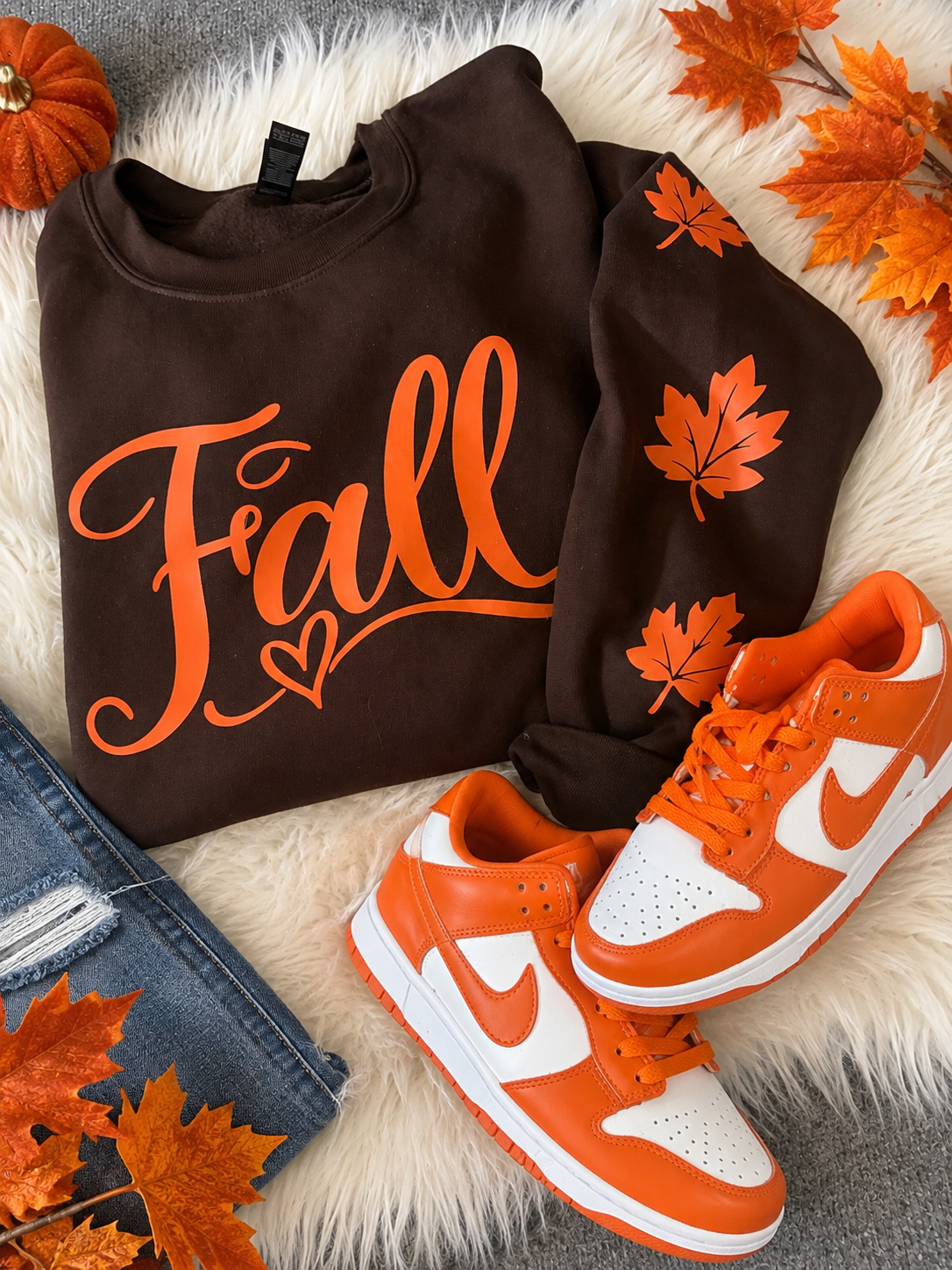 Fall with Sleeve Sweatshirt with sleeve