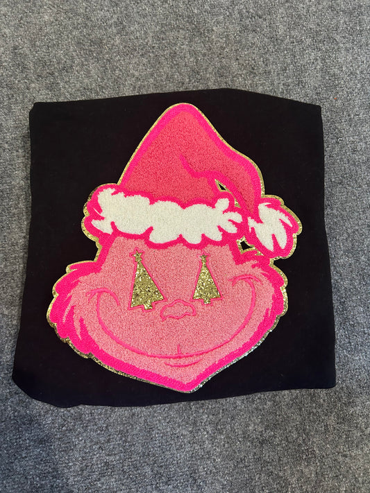 11 inch Retro Grinch Chenille Patches