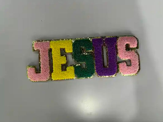 Jesus Chenille Patches (This will ship out Nov. 8th)