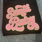 11 inch Pink Santa Baby  Chenille Patches