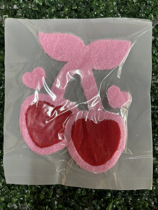 Cherry Fuzzy Patches