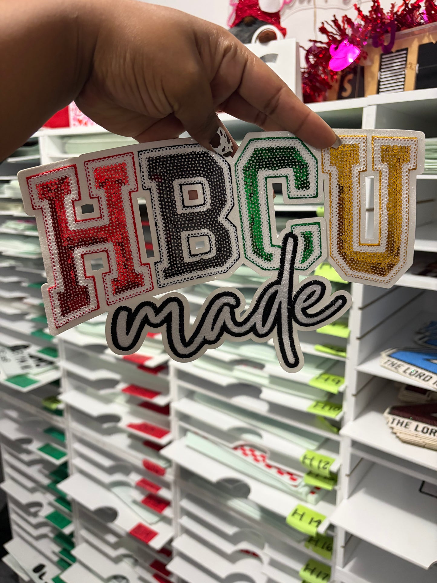 HBCU Chenille Patches