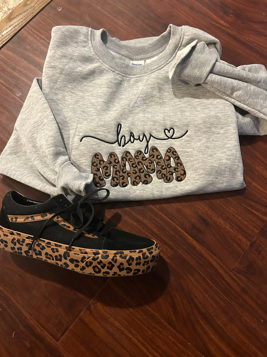 Boy Mama  (Stitch) Sweatshirt