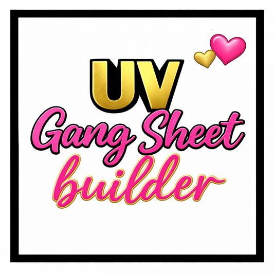 UV Stickers /Decal Sheet