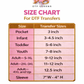 Custom Single DTF Transfer Sheet