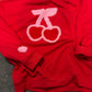 Cherry Fuzzy Letter Patch | Trendy Apparel & Accessory Patch