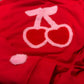 Cherry Fuzzy Letter Patch | Trendy Apparel & Accessory Patch