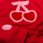 Cherry Fuzzy Letter Patch | Trendy Apparel & Accessory Patch
