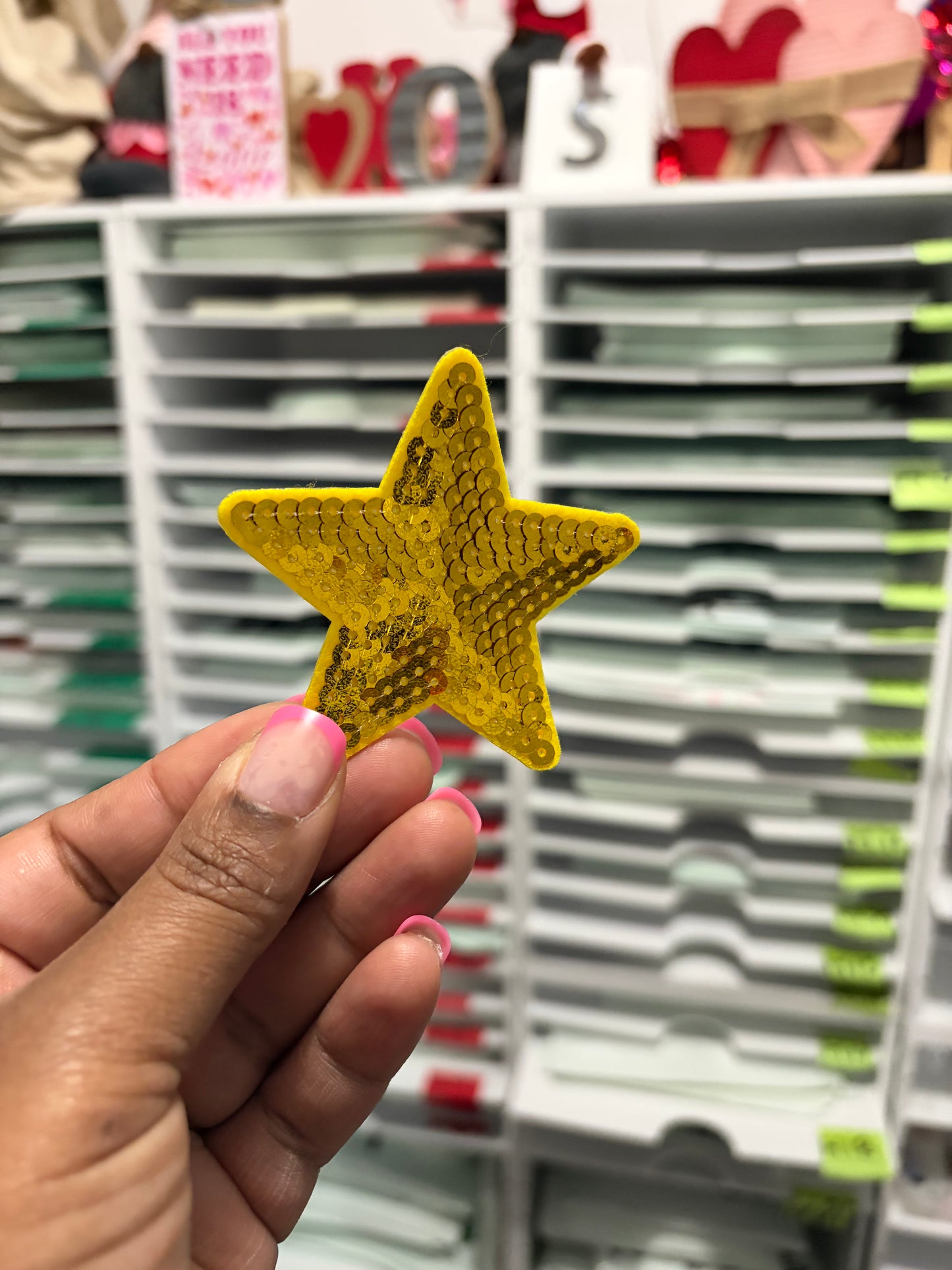 Yellowish/ Gold  Star Custom Embroidered Hat Patches for Trucker Hats | Iron On