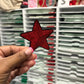Red  Star  Custom Embroidered Hat Patches for Trucker Hats | Iron On