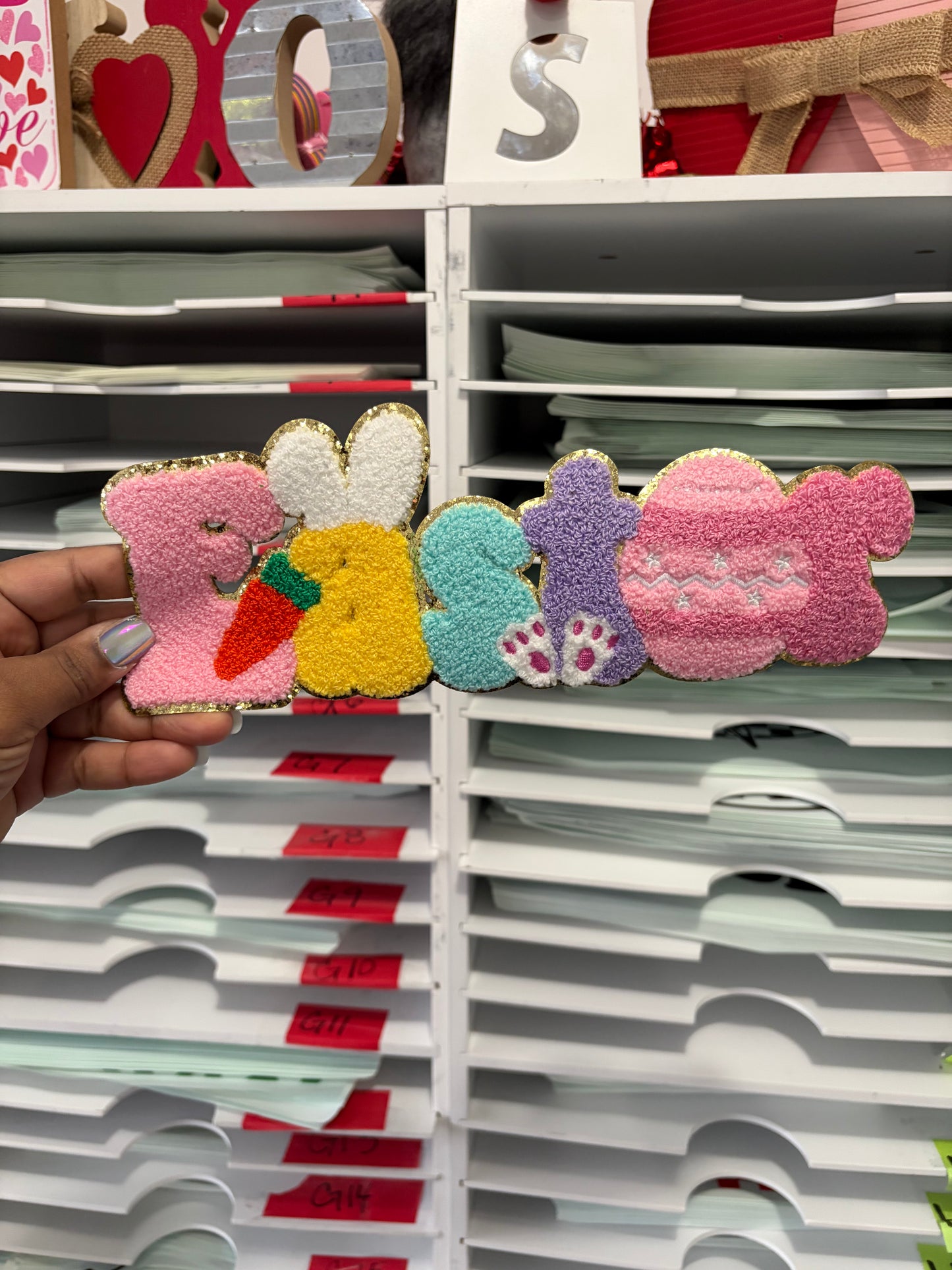 Easter  Custom Chenille Patches for Jackets | Embroidered & Varsity Style