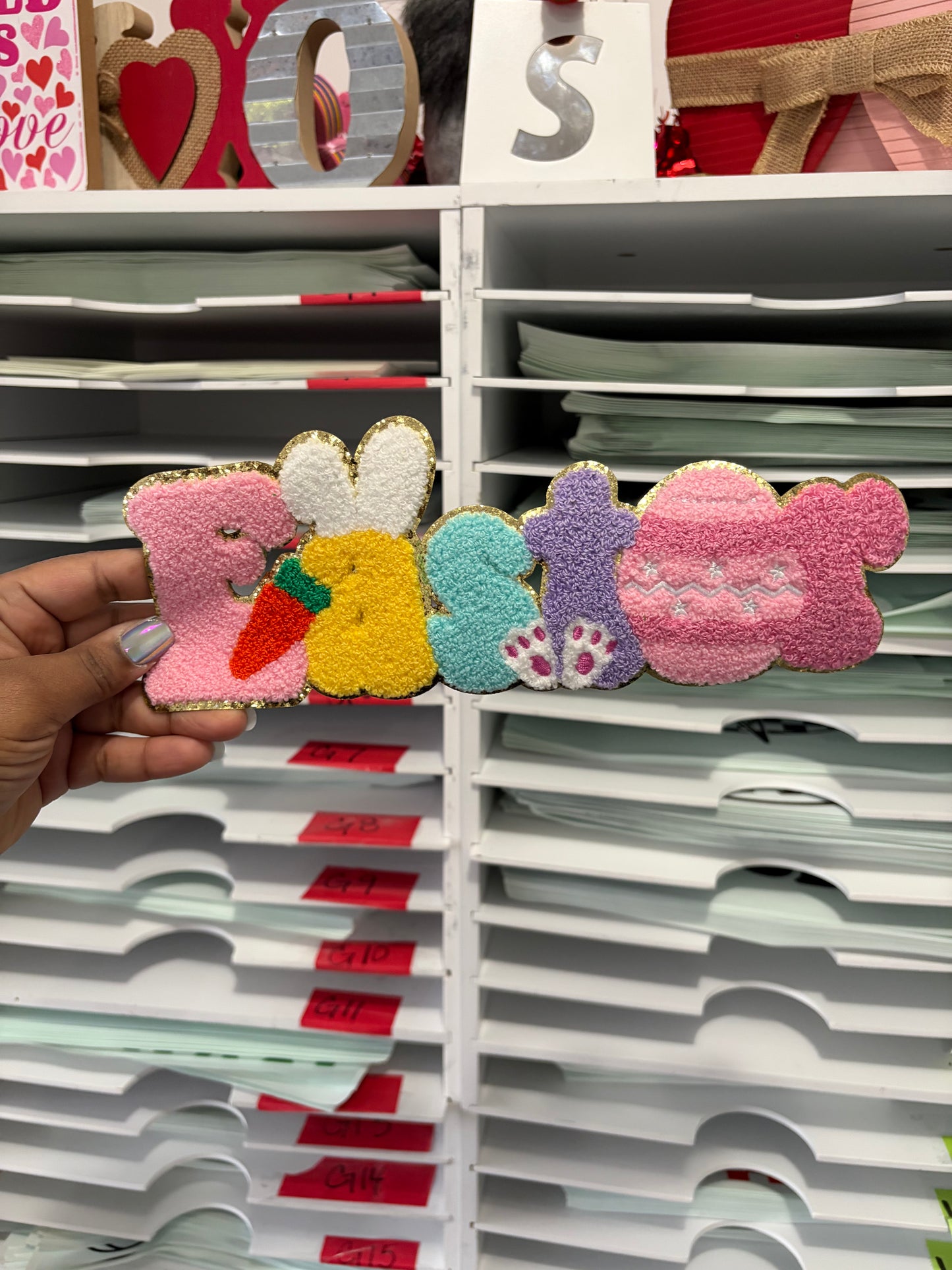 Easter  Custom Chenille Patches for Jackets | Embroidered & Varsity Style