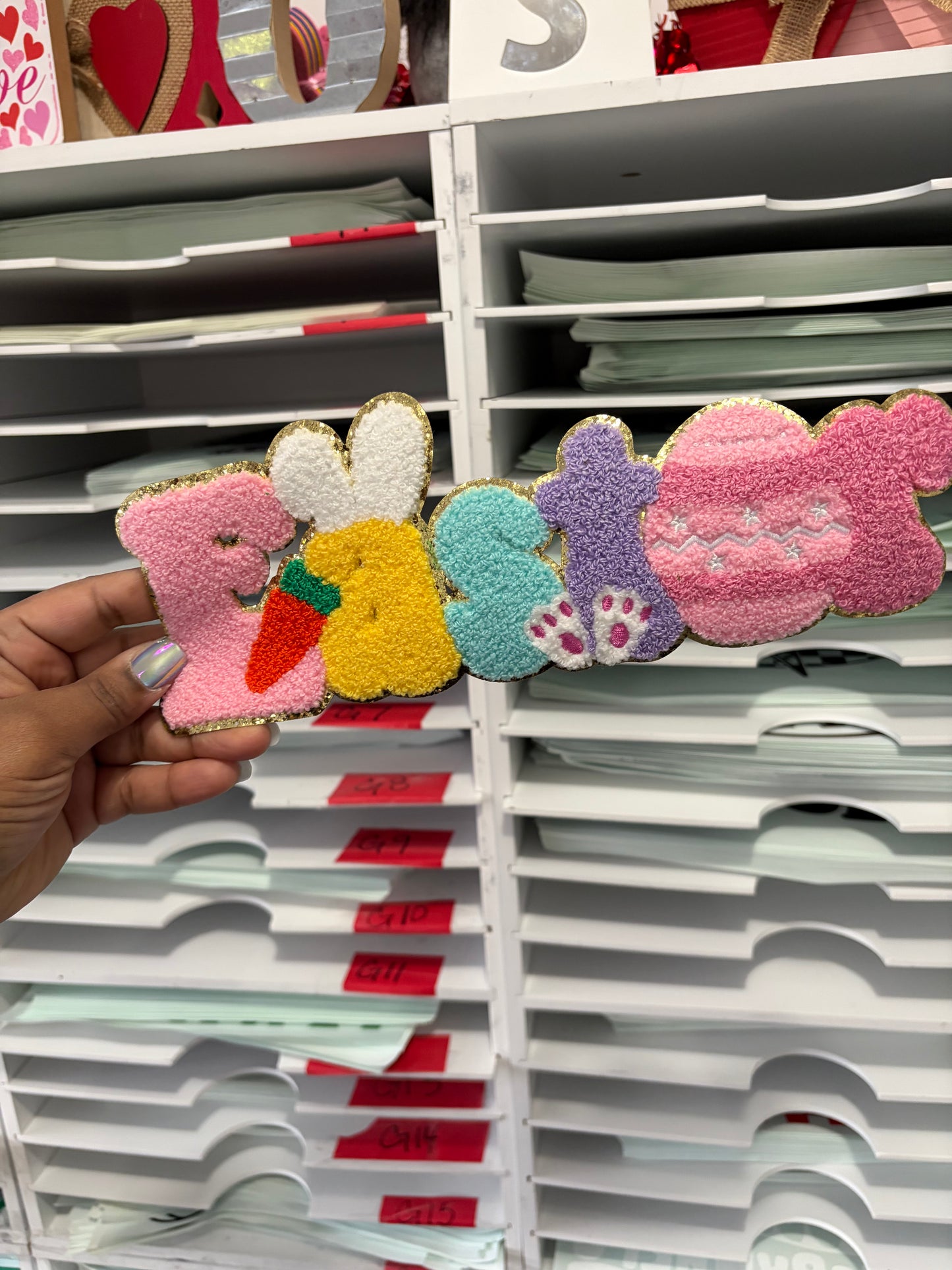 Easter  Custom Chenille Patches for Jackets | Embroidered & Varsity Style