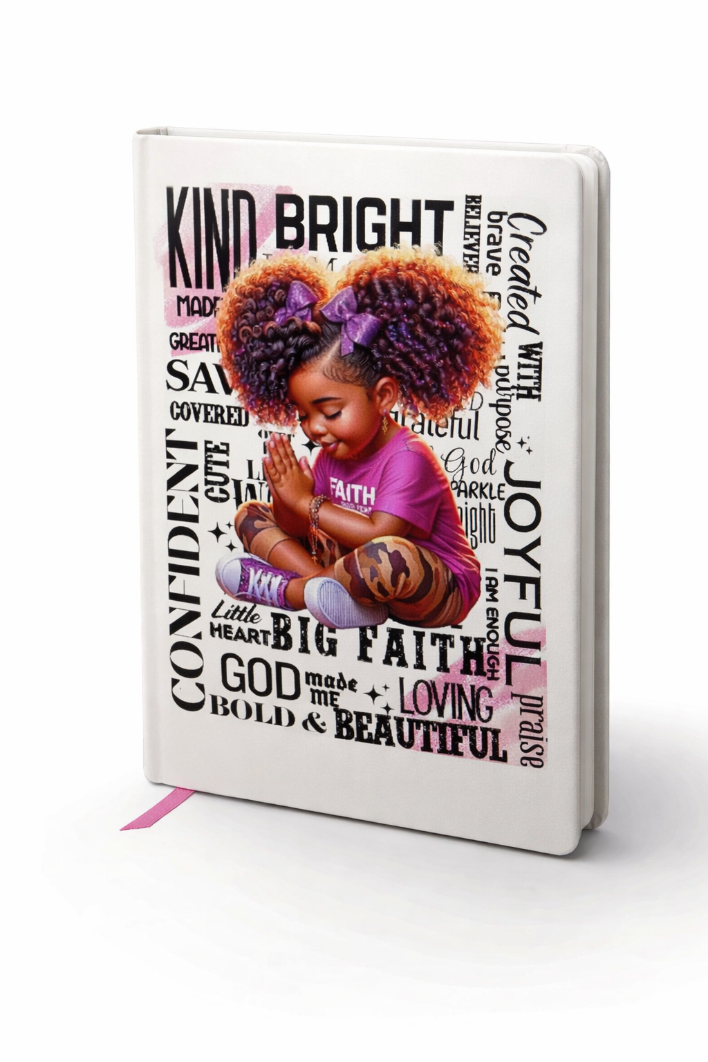 Youth Praying  UV Decal FOR JOURNALS