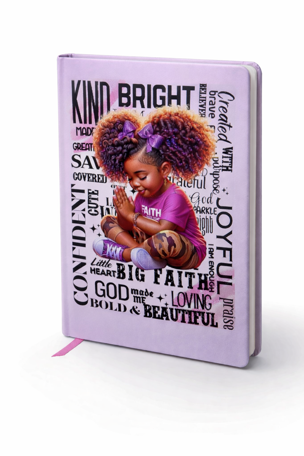 Youth Praying  UV Decal FOR JOURNALS