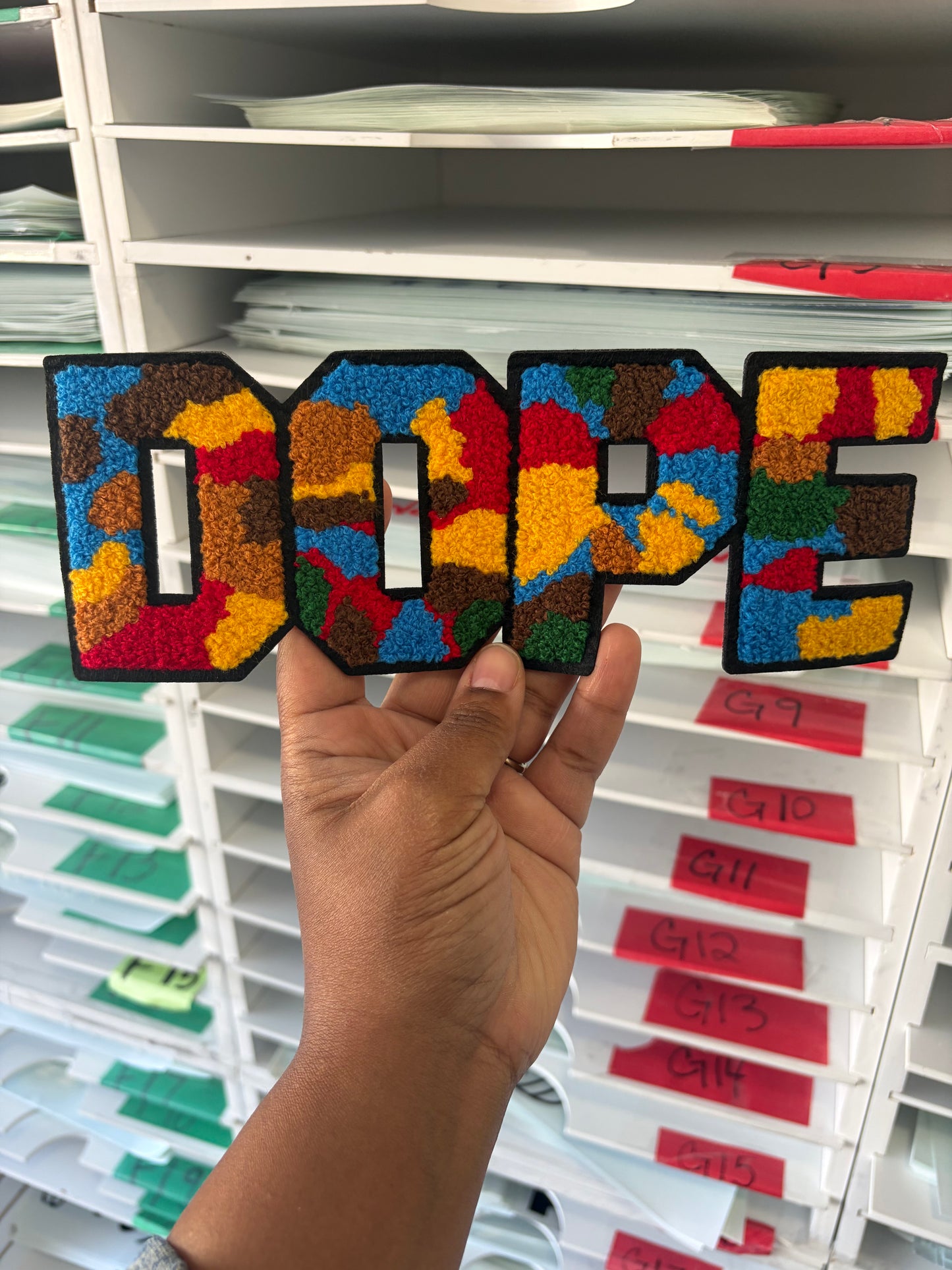 Street Vibes DOPE Patch
  | , Embroidered Patch