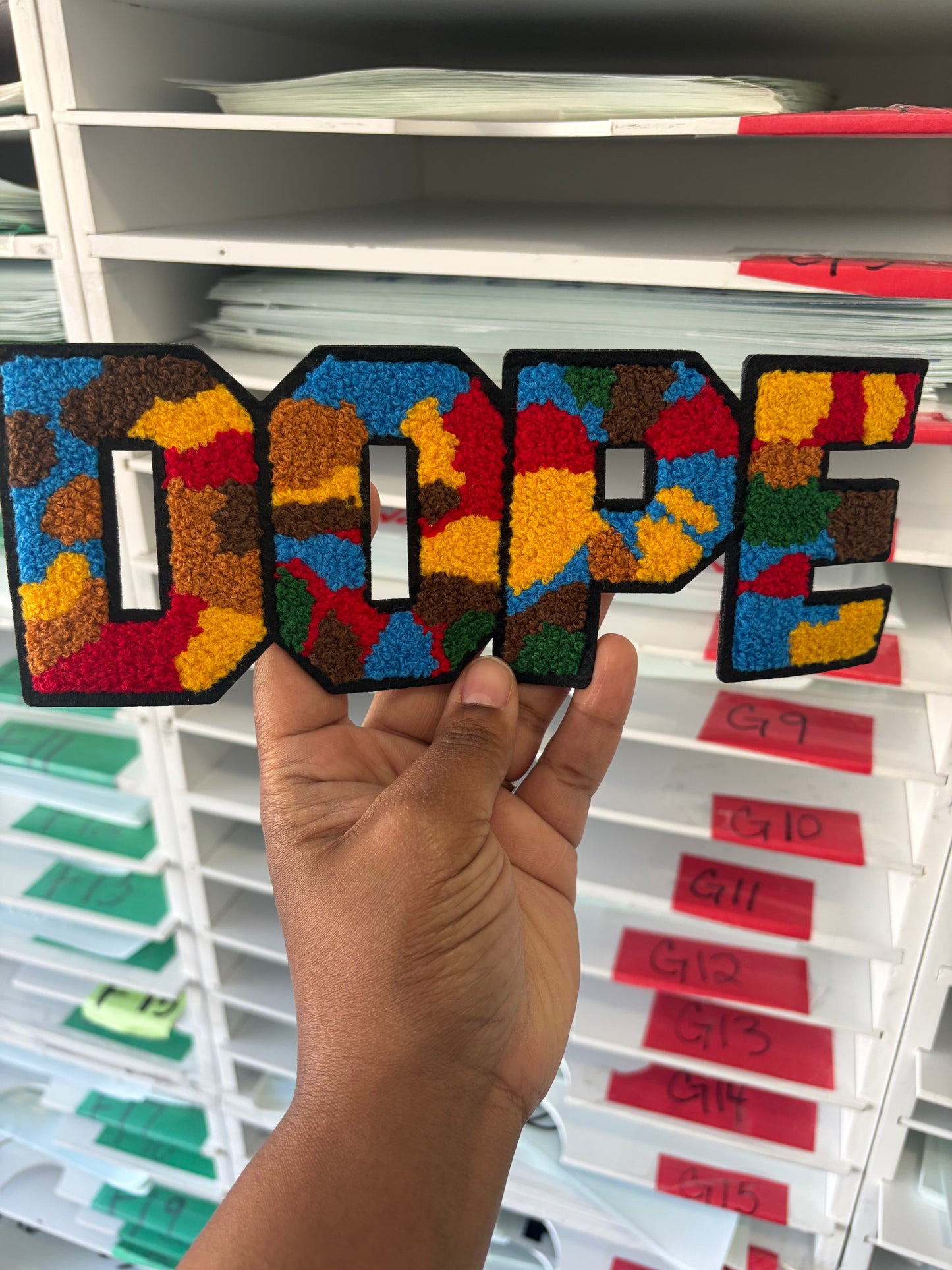 Street Vibes DOPE Patch
  | , Embroidered Patch